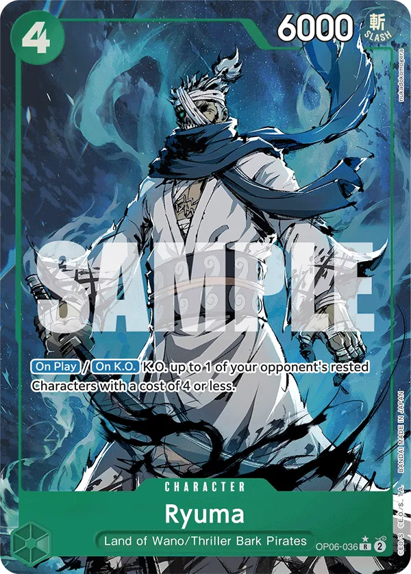 Ryuma (Alternate Art) · Wings of the Captain OP06-036/249