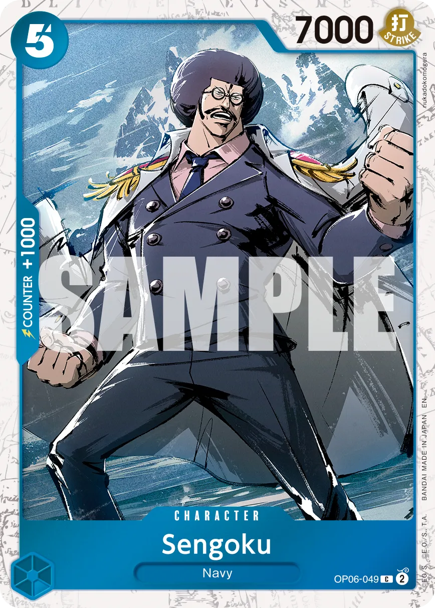 Sengoku - OP06-049 (Pirate Foil) · Wings of the Captain OP06-049/249