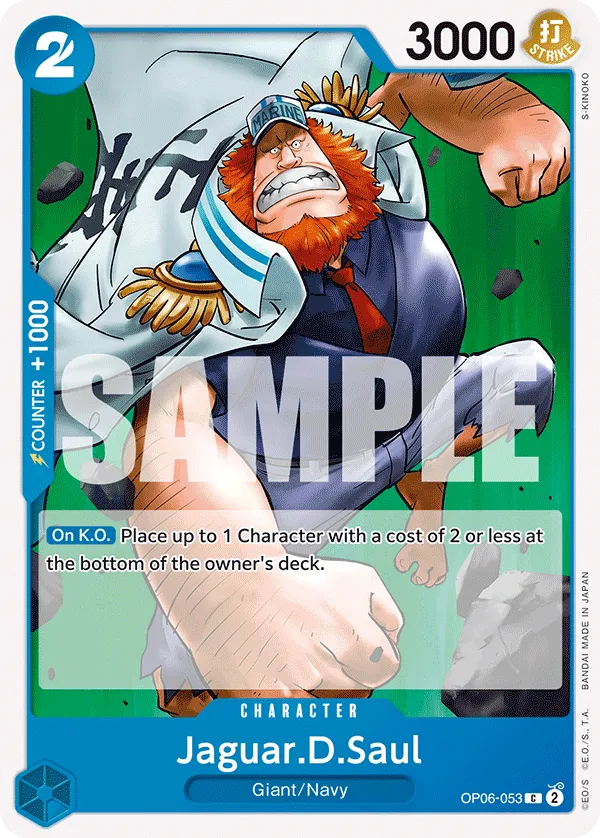 Jaguar.D.Saul · Wings of the Captain OP06-053/249