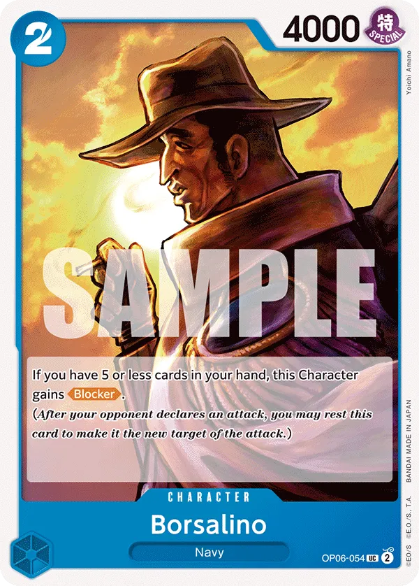 Borsalino · Wings of the Captain OP06-054/249