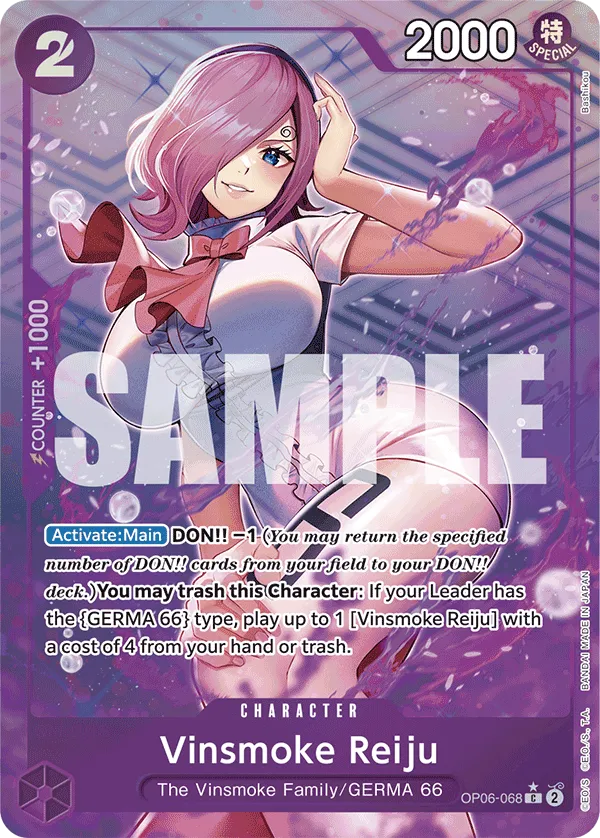 Vinsmoke Reiju (OP06-068) (Full Art) · Wings of the Captain OP06-068/249