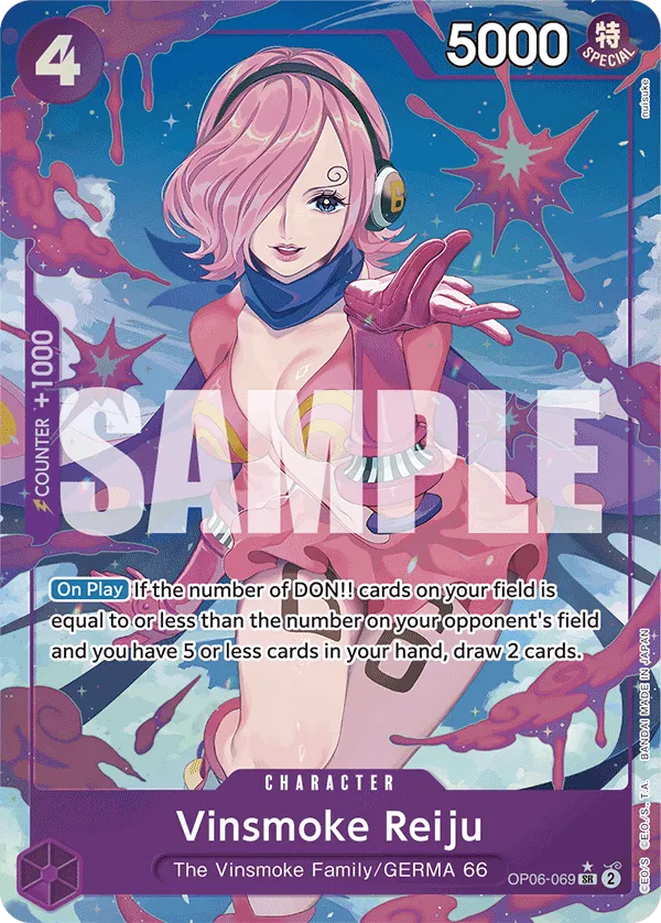 Vinsmoke Reiju (OP06-069) (Alternate Art) · Wings of the Captain OP06-069/249