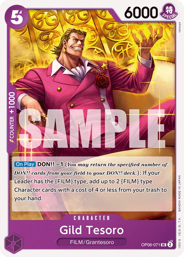 Gild Tesoro · Wings of the Captain OP06-071/249