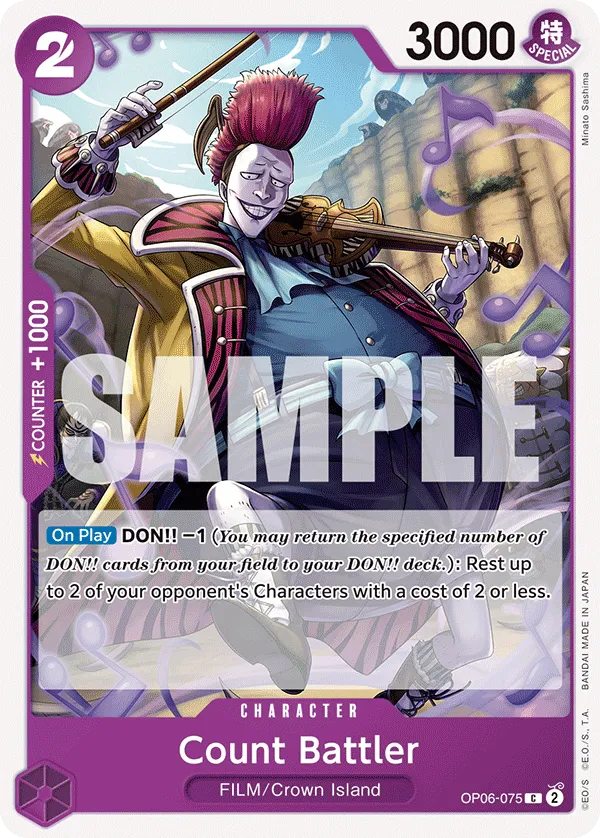 Count Battler · Wings of the Captain OP06-075/249