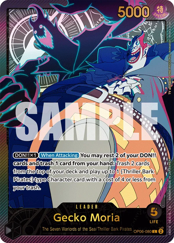 Gecko Moria (SPR) · Wings of the Captain OP06-080/249