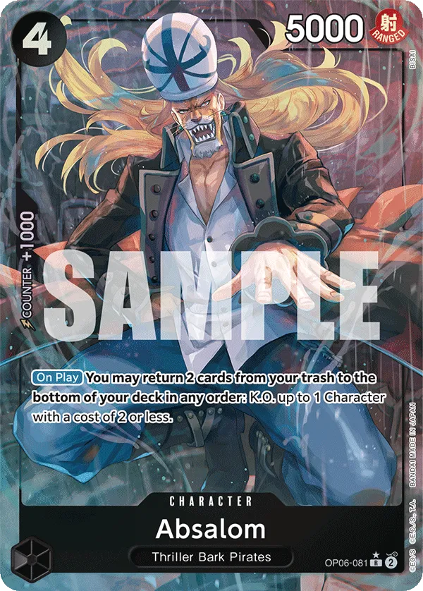 Absalom (Alternate Art) · Wings of the Captain OP06-081/249