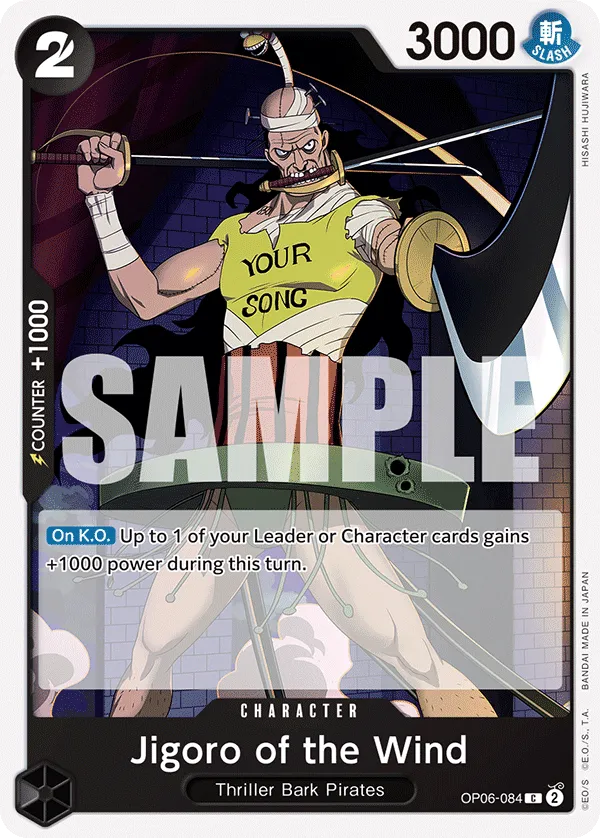 Jigoro of the Wind · Wings of the Captain OP06-084/249