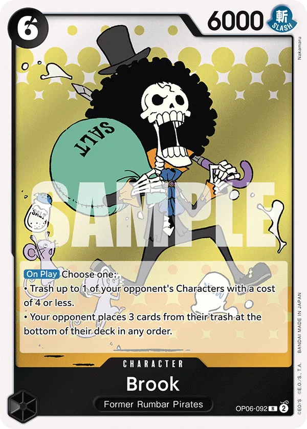 Brook · Wings of the Captain OP06-092/249