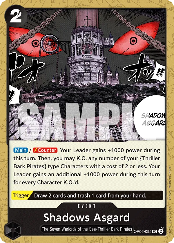 Shadows Asgard · Wings of the Captain OP06-095/249