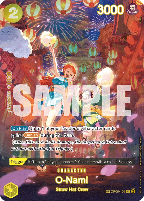 O-Nami (SP) · Wings of the Captain OP06-101/249