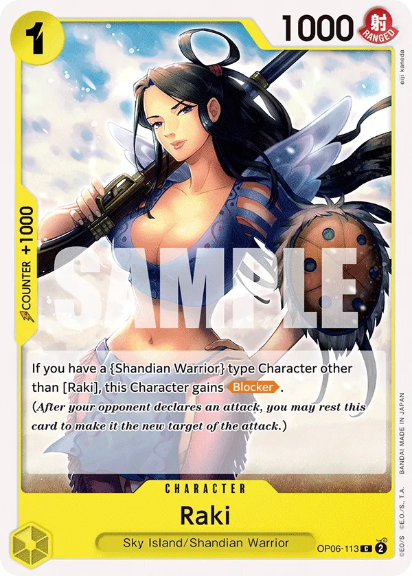 Raki · Wings of the Captain OP06-113/249