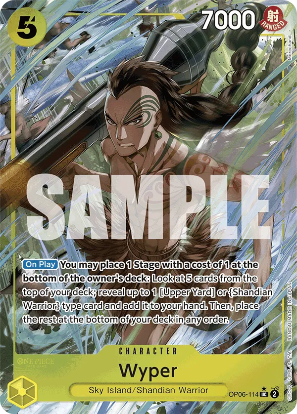 Wyper (Full Art) · Wings of the Captain OP06-114/249