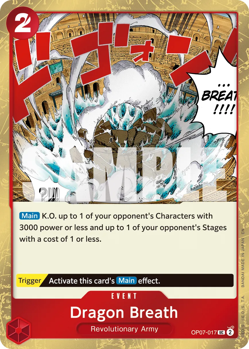 Dragon Breath (Pirate Foil) · 500 Years in the Future OP07-017/193
