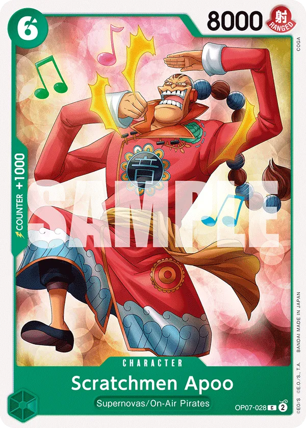 Scratchmen Apoo · 500 Years in the Future OP07-028/193