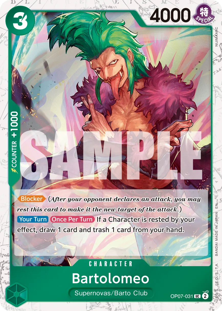 Bartolomeo (Pirate Foil) · 500 Years in the Future OP07-031/193