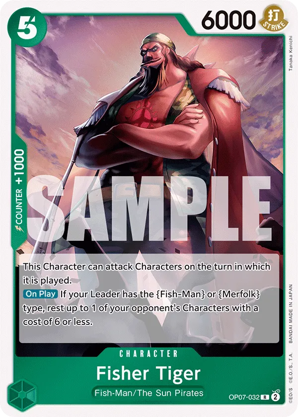 Fisher Tiger · 500 Years in the Future OP07-032/193