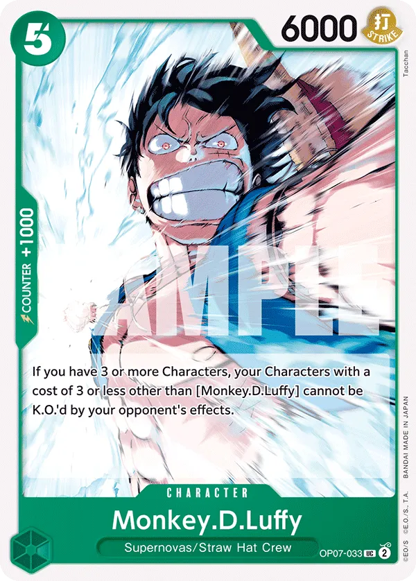 Monkey.D.Luffy · 500 Years in the Future OP07-033/193