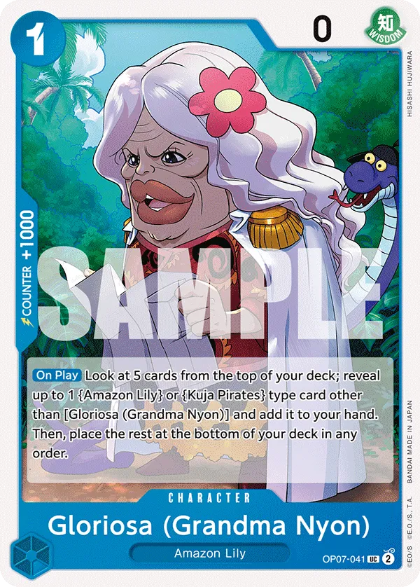 Gloriosa (Grandma Nyon) · 500 Years in the Future OP07-041/193