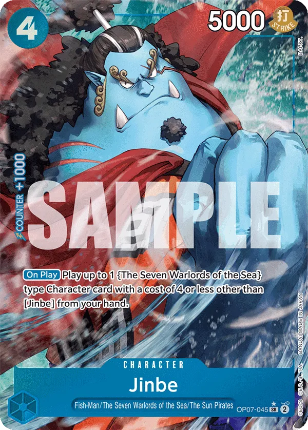 Jinbe (045) (Parallel) · 500 Years in the Future OP07-045/193