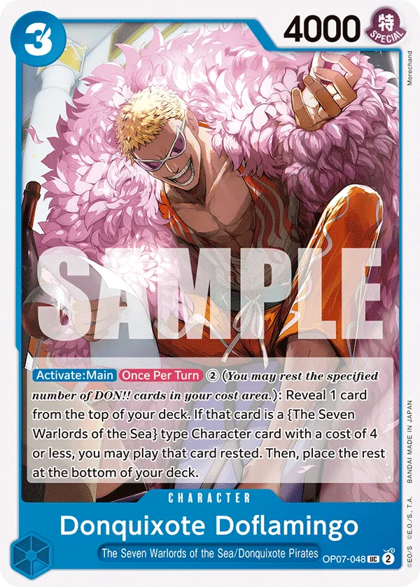 Donquixote Doflamingo · 500 Years in the Future OP07-048/193