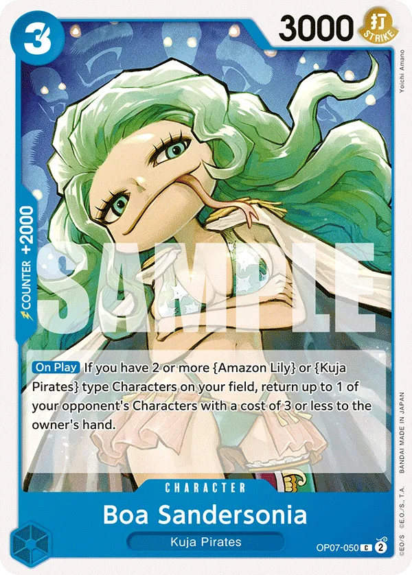 Boa Sandersonia · 500 Years in the Future OP07-050/193