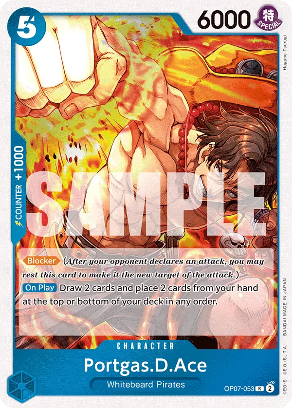 Portgas.D.Ace · 500 Years in the Future OP07-053/167