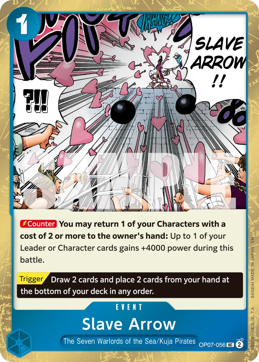 Slave Arrow (Pirate Foil) · 500 Years in the Future OP07-056/193