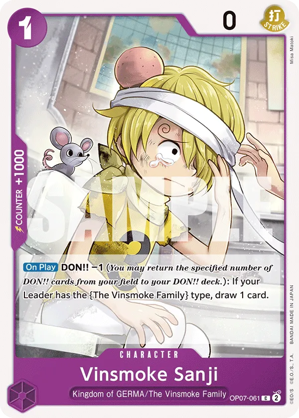 Vinsmoke Sanji · 500 Years in the Future OP07-061/193
