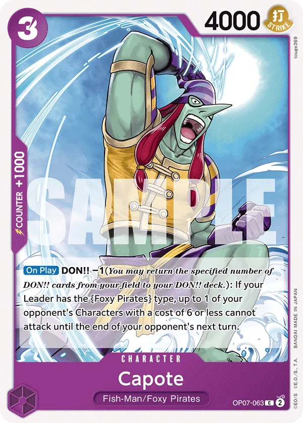 Capote · 500 Years in the Future OP07-063/193