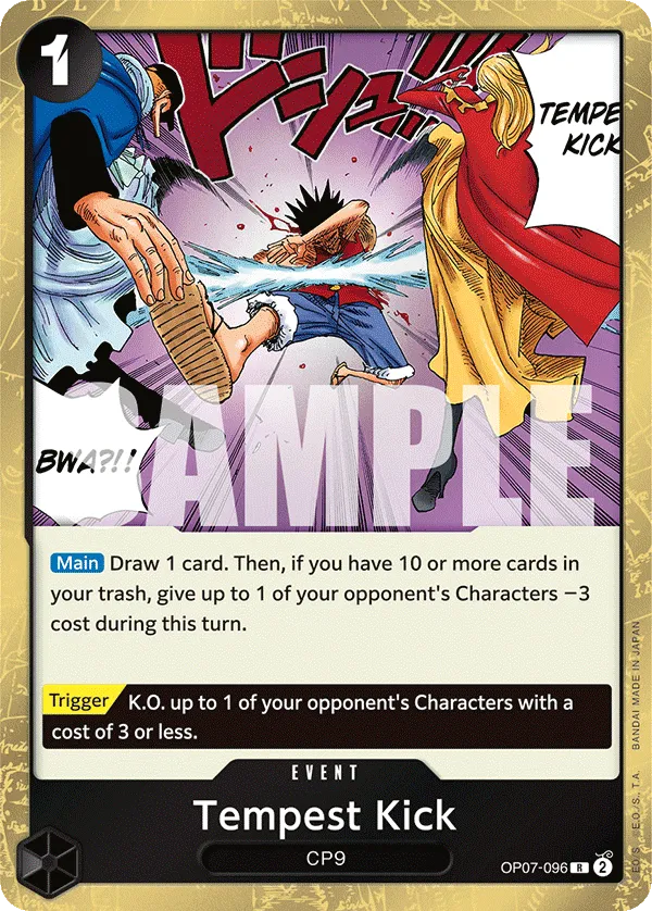 Tempest Kick · 500 Years in the Future OP07-096/193
