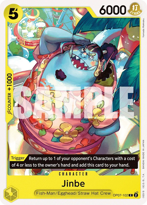 Jinbe · 500 Years in the Future OP07-102/193