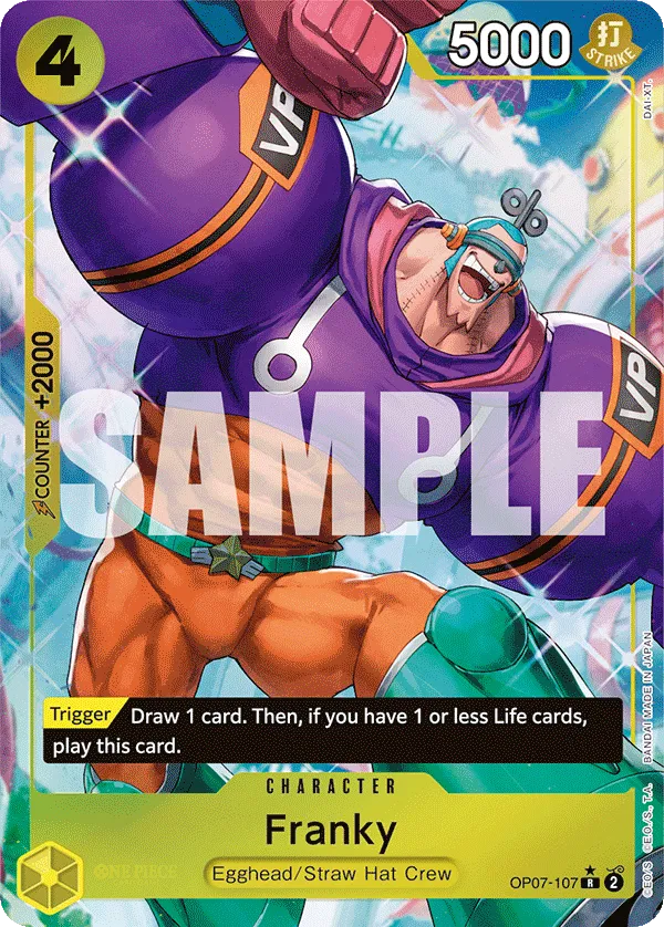 Franky (Parallel) · 500 Years in the Future OP07-107/193