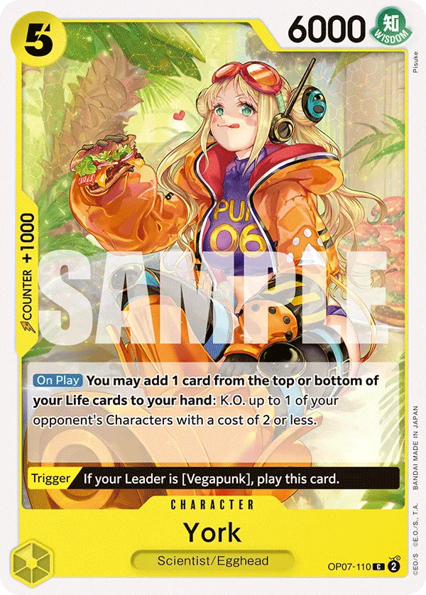 York · 500 Years in the Future OP07-110/193