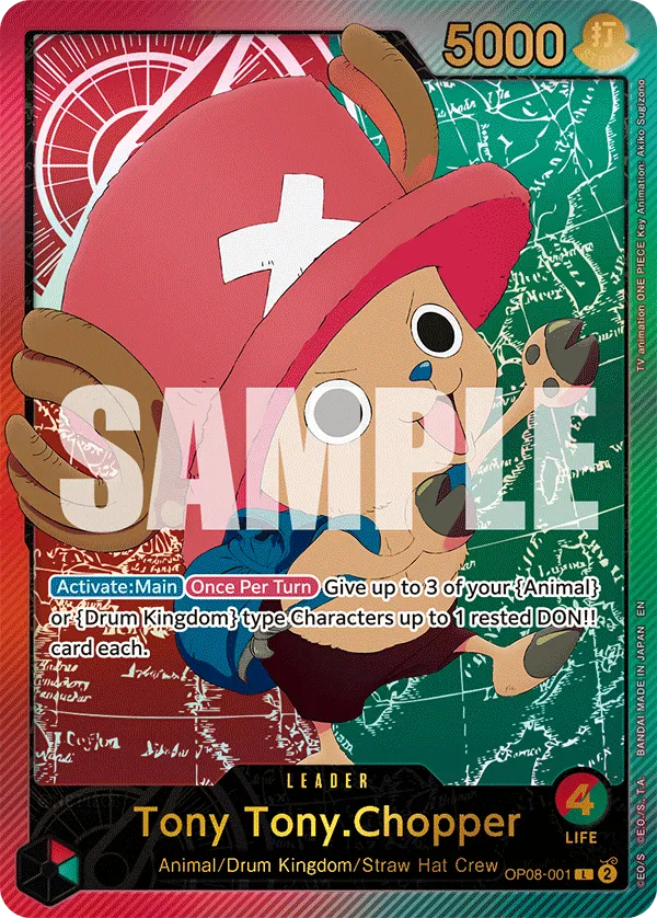 Tony Tony.Chopper (SPR) · Two Legends OP08-001/163