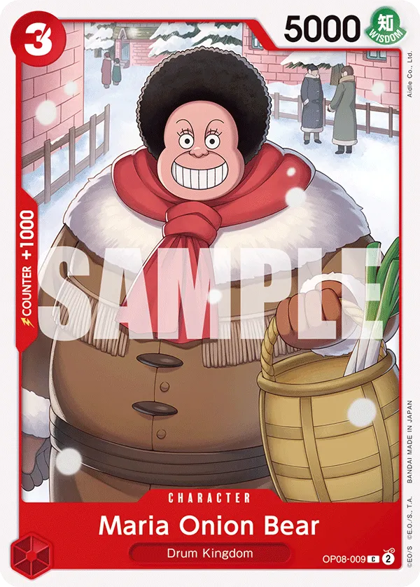 Maria Onion Bear · Two Legends OP08-009/163