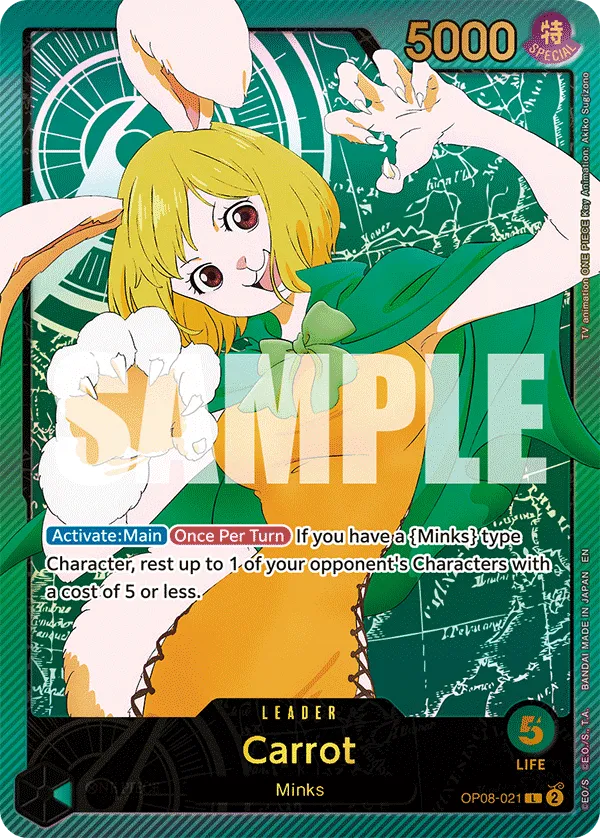 Carrot (SPR) · Two Legends OP08-021/163