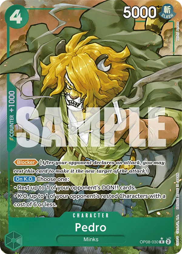 Pedro (Parallel) · Two Legends OP08-030/163