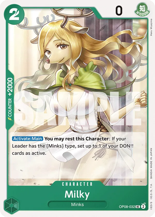 Milky · Two Legends OP08-032/163