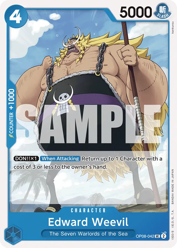 Edward Weevil · Two Legends OP08-042/163