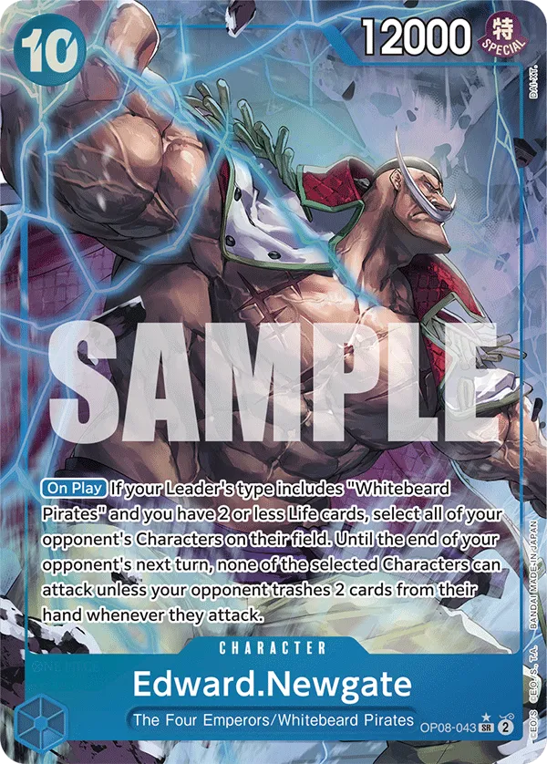 Edward.Newgate (Parallel) · Two Legends OP08-043/163