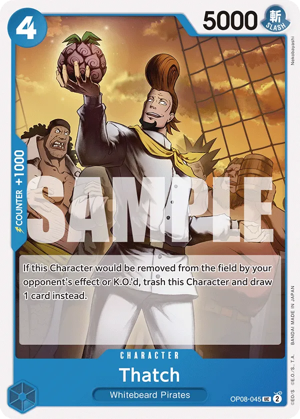 Thatch · Two Legends OP08-045/163