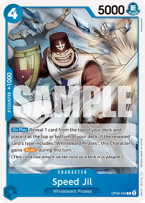 Speed Jil · Two Legends OP08-049/163
