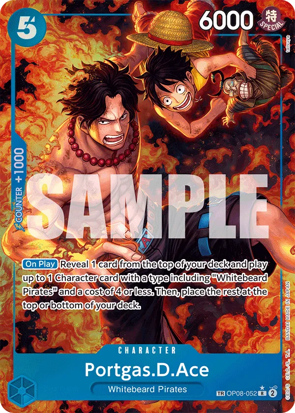 Portgas.D.Ace (TR) · Two Legends OP08-052/163