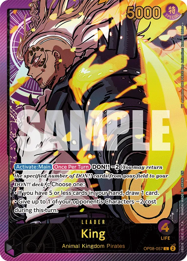 King (SPR) · Two Legends OP08-057/163