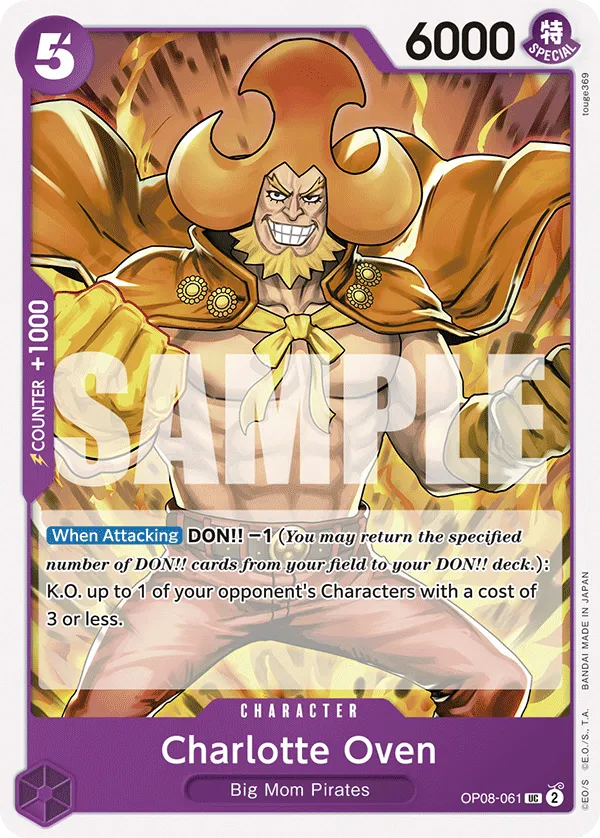 Charlotte Oven · Two Legends OP08-061/163