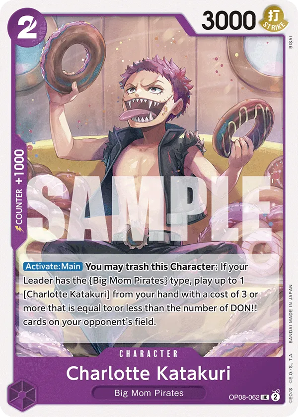Charlotte Katakuri · Two Legends OP08-062/163