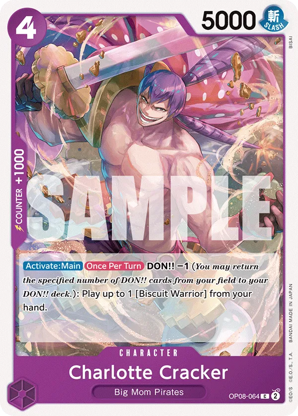 Charlotte Cracker · Two Legends OP08-064/163