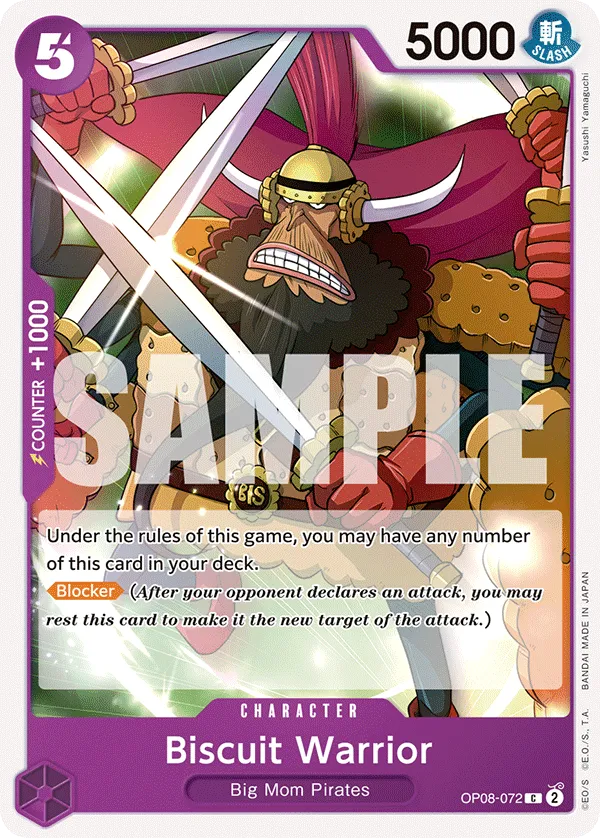 Biscuit Warrior · Two Legends OP08-072/163