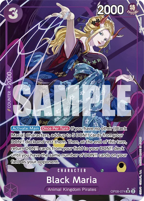 Black Maria (Parallel) · Two Legends OP08-074/163