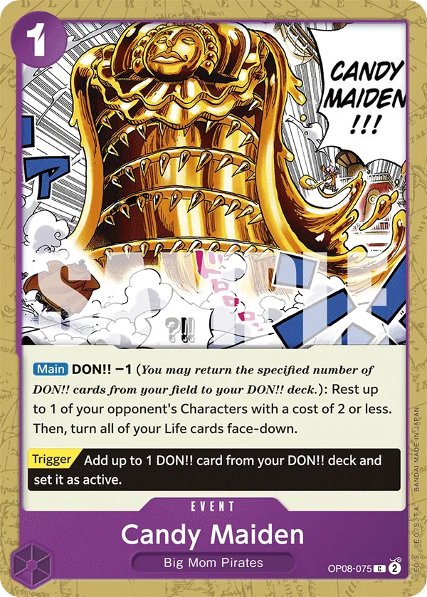 Candy Maiden · Two Legends OP08-075/163